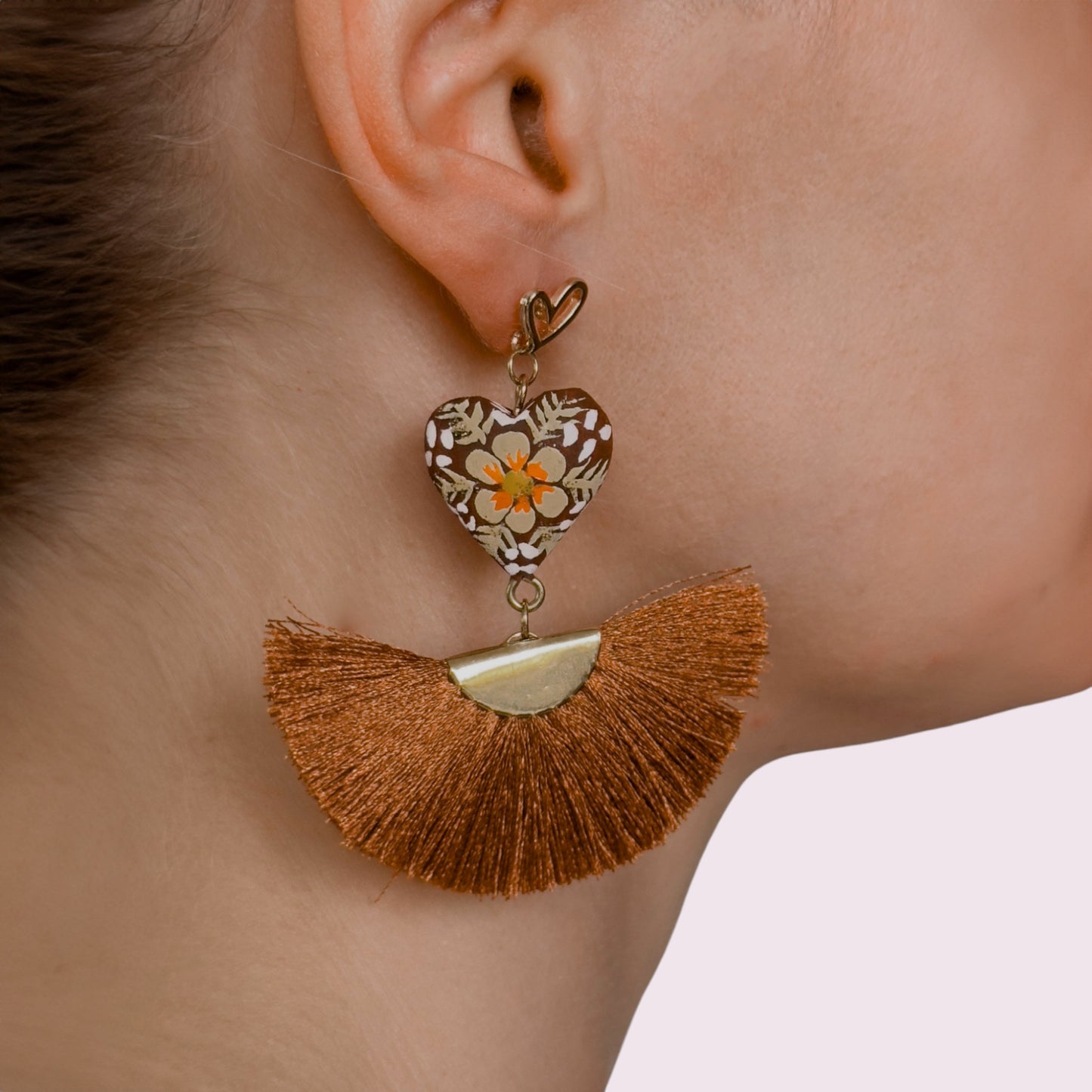 Ohrringe "Abanico" aus Mexiko - in zwei Farben