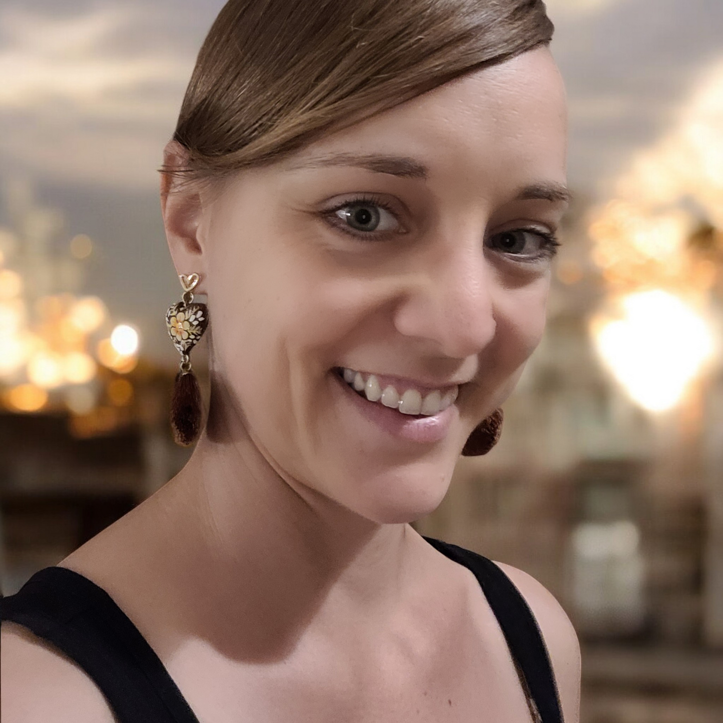 Ohrringe "Abanico" aus Mexiko - in zwei Farben