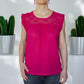 Sommerbluse "Flora" aus Mexiko - pink