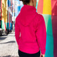 Handbestickter Hoodie "Paloma" aus Mexiko - pink